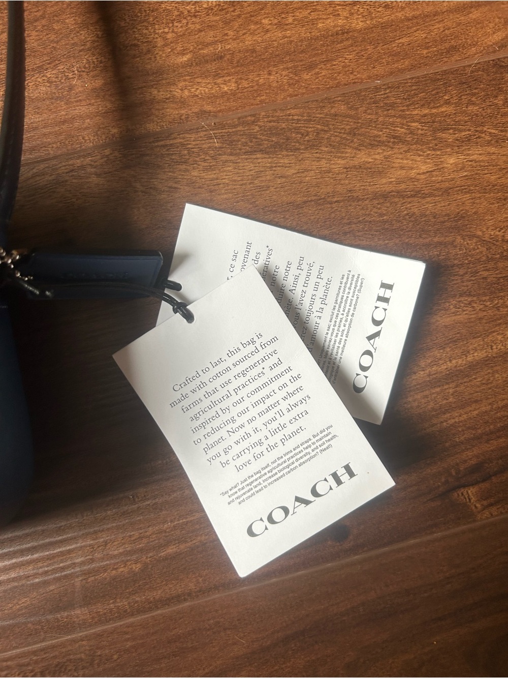 Coach Mini Jamie Camera Bag in Quilted Denim - Picture 4 of 13
